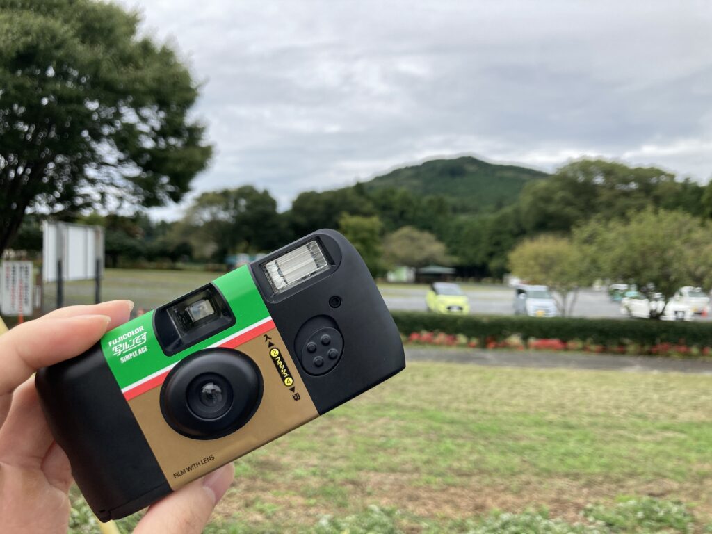 写ルンですと嵐山渓谷