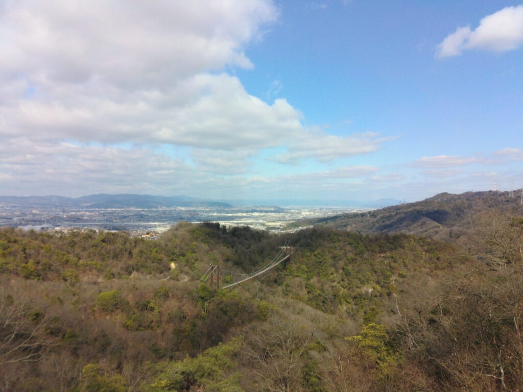 ほしだ園地 展望台